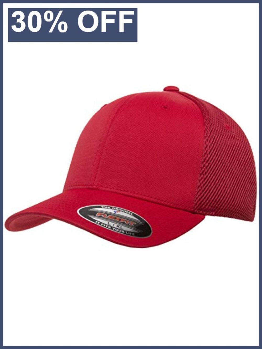 Flexfit Two-Tone Stretch Mesh Fitted Cap Hat